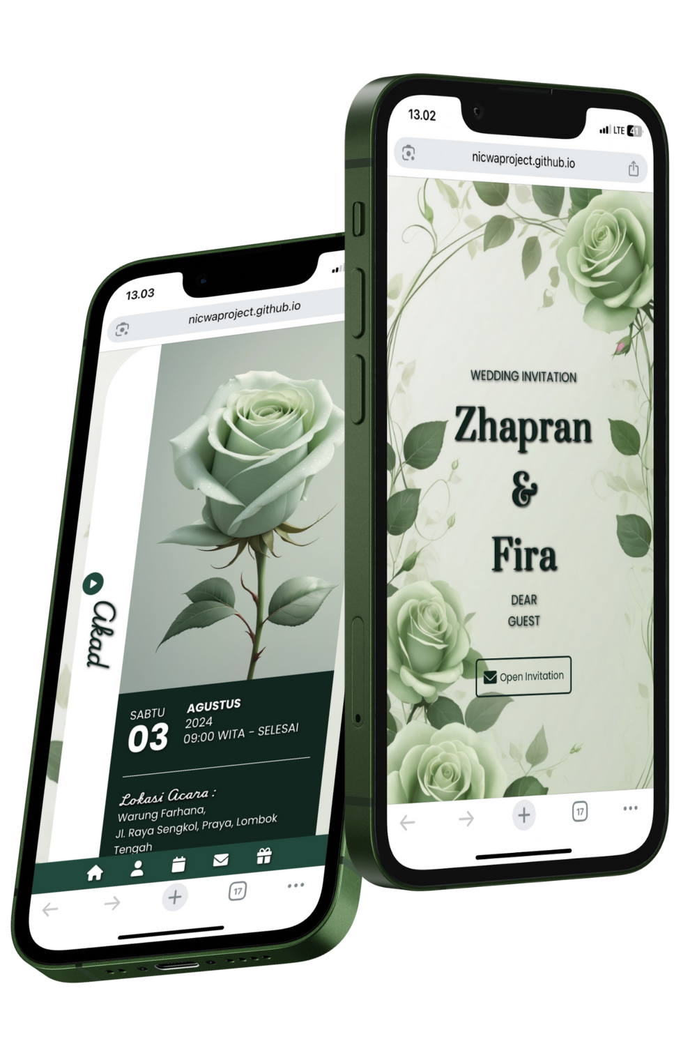 Preview Undangan Digital